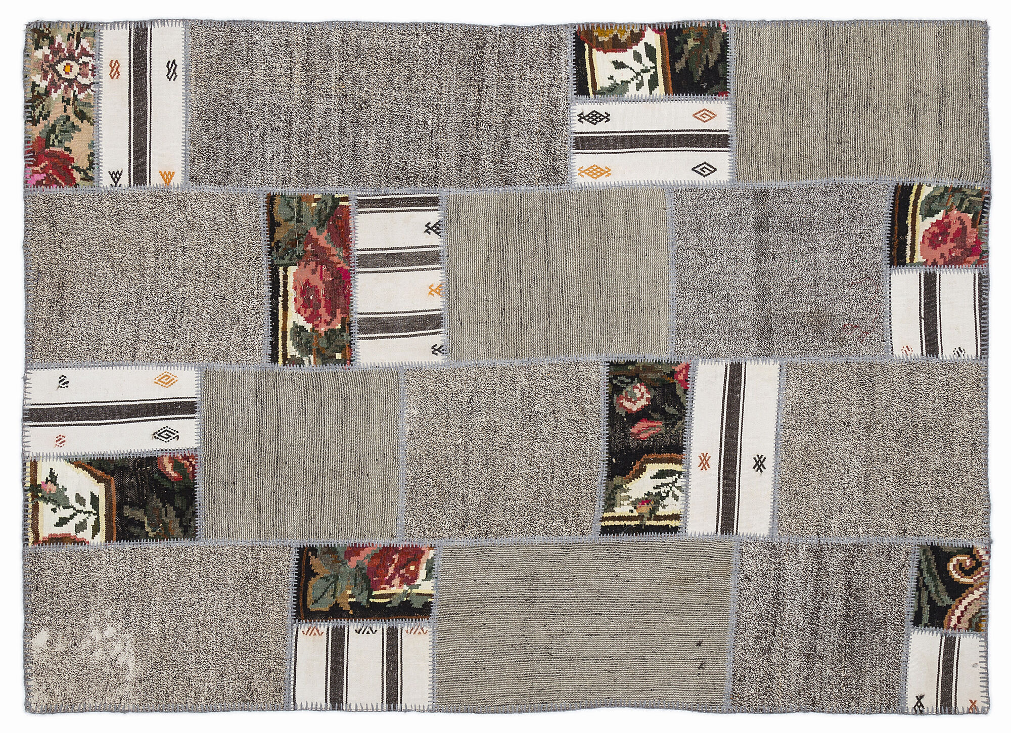 Apex Kilim Patchwork Unique Karabağ 1015 160 cm X 230 cm
