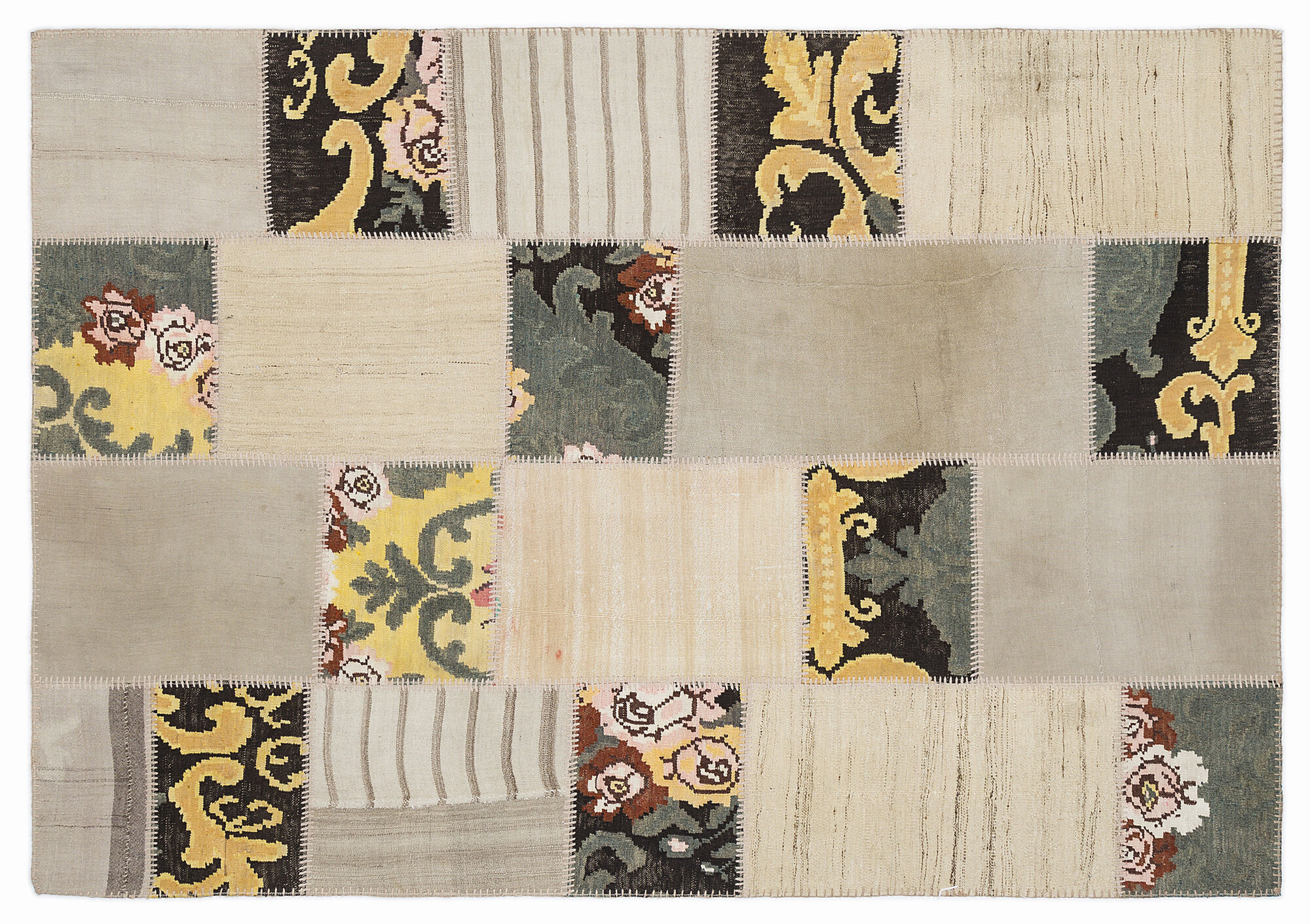 Apex Kilim Patchwork Unique Karabağ 1102 160 cm X 230 cm