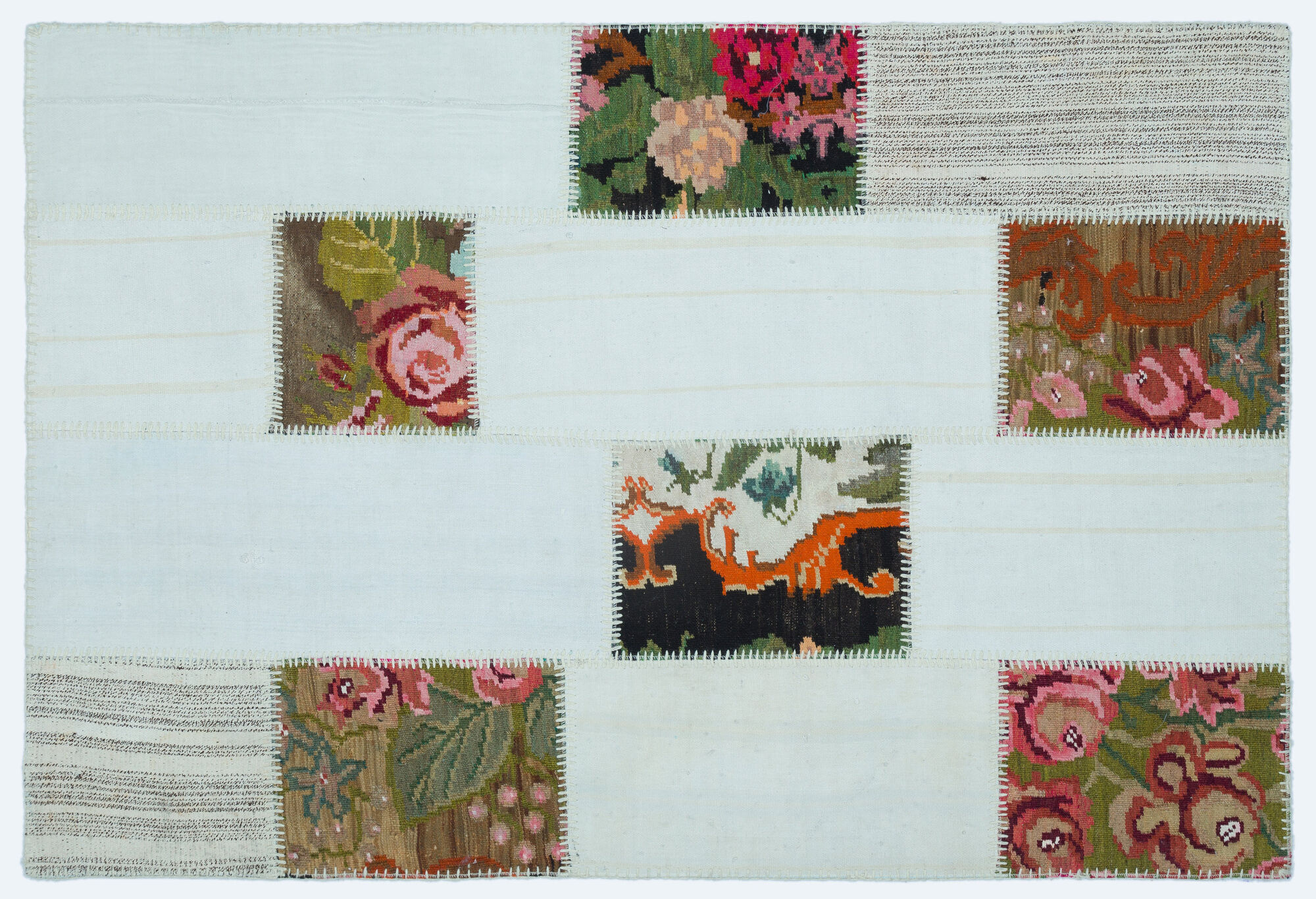 Apex Kilim Patchwork Unique Karabağ 25134 122 cm X 180 cm