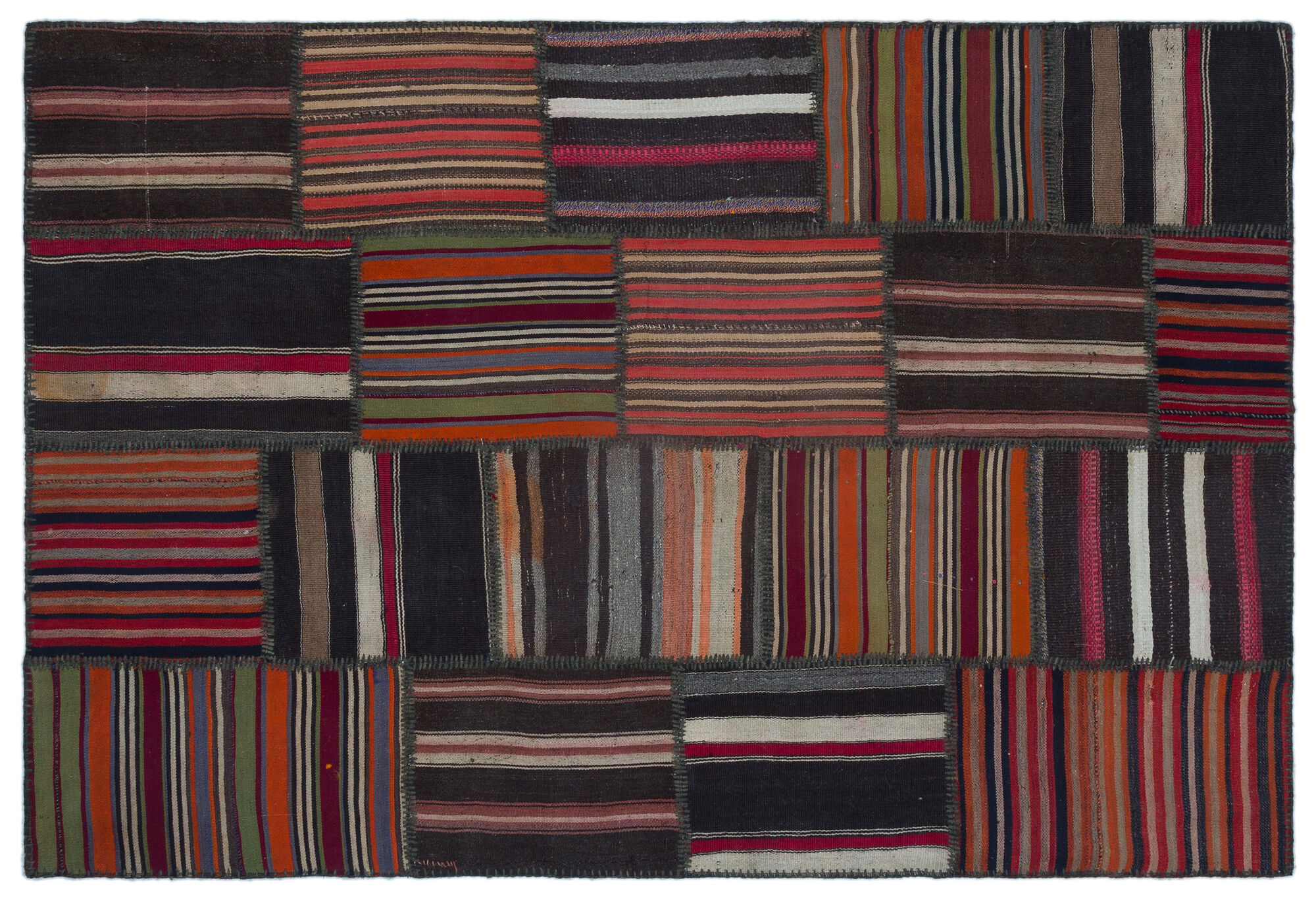 Apex Kilim Patchwork Unique Naturel 25541 158 cm X 233 cm