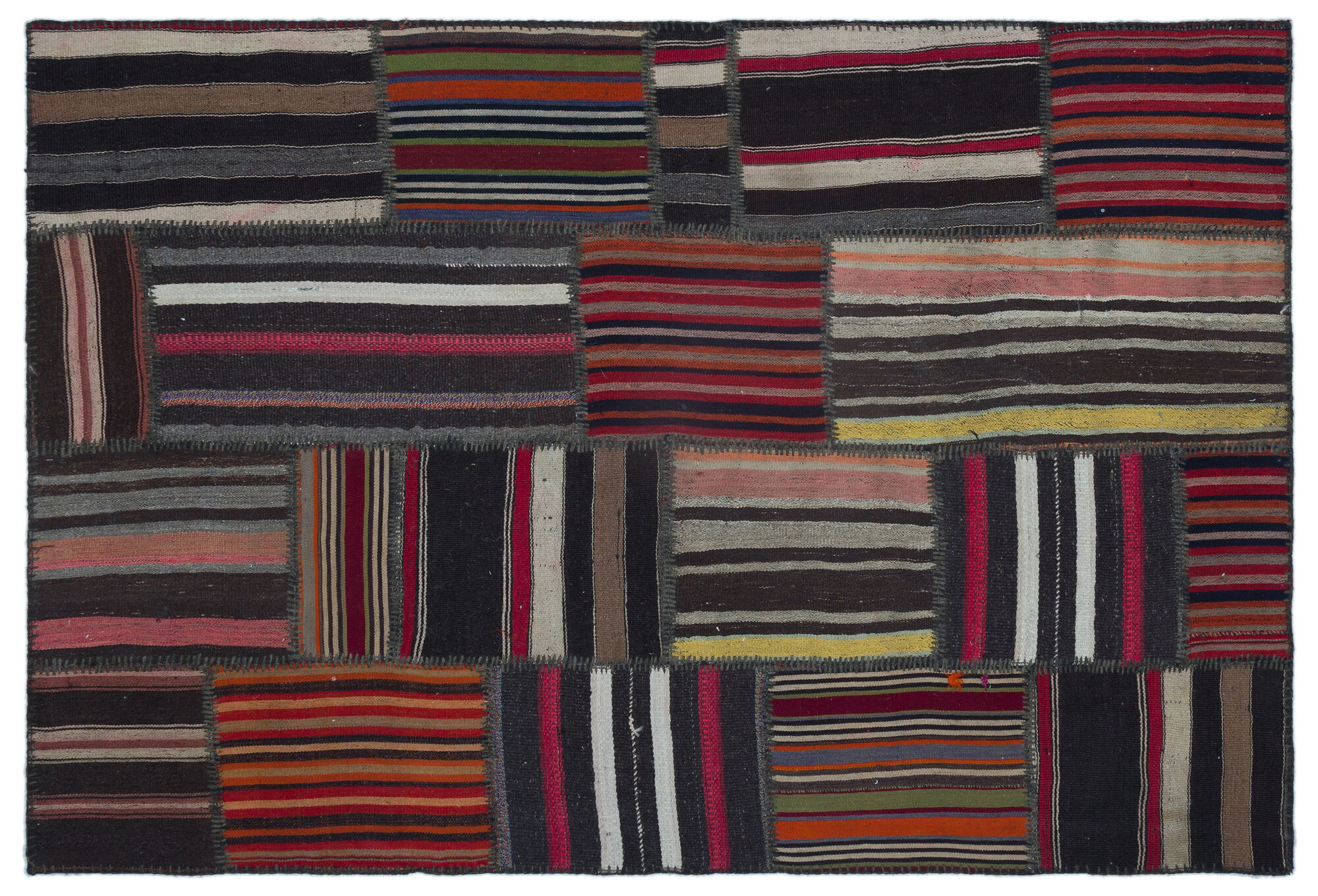 Apex Kilim Patchwork Unique Naturel 25567 156 cm X 233 cm
