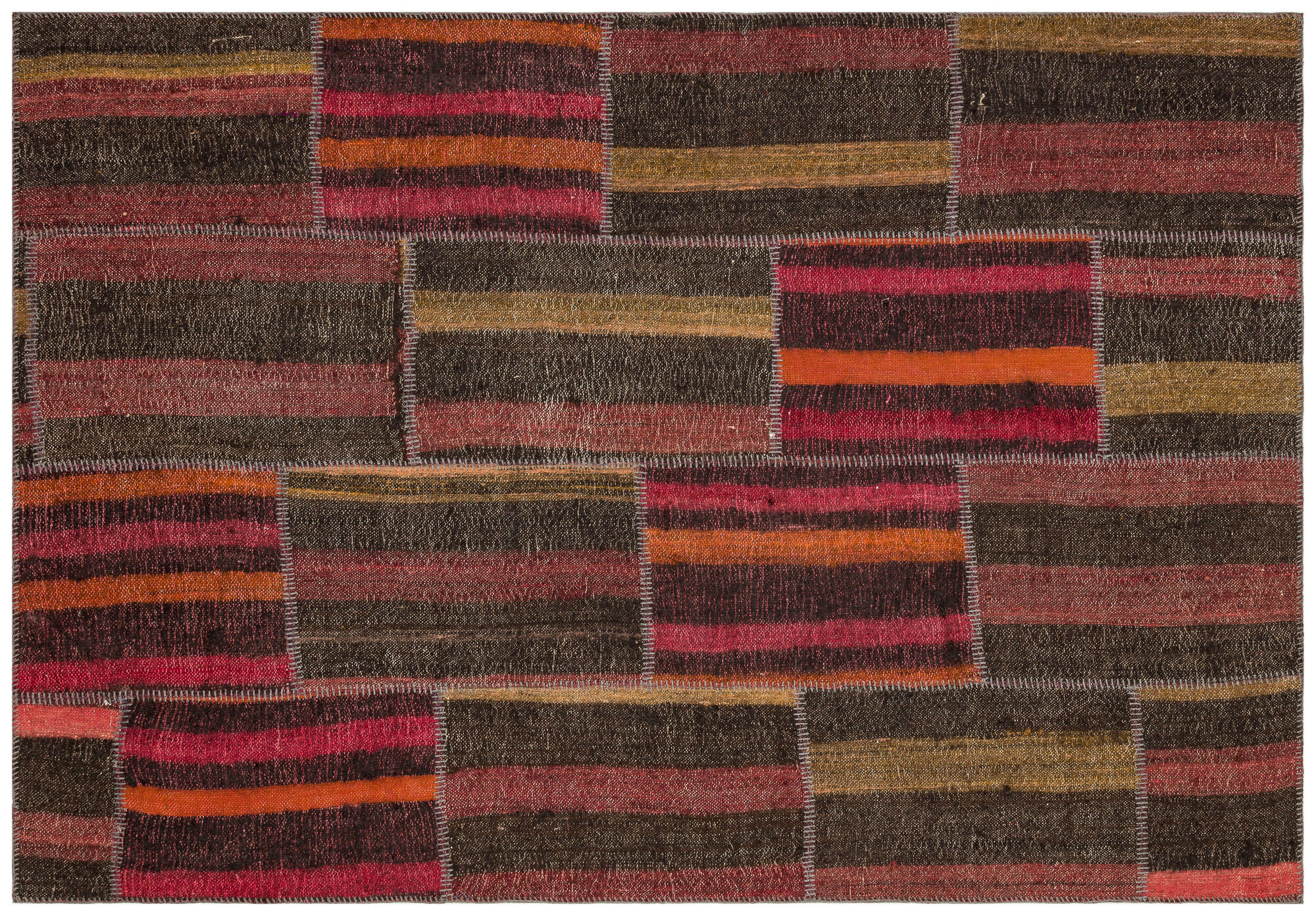 Apex Kilim Patchwork Unique Naturel 36191 159 cm X 231 cm