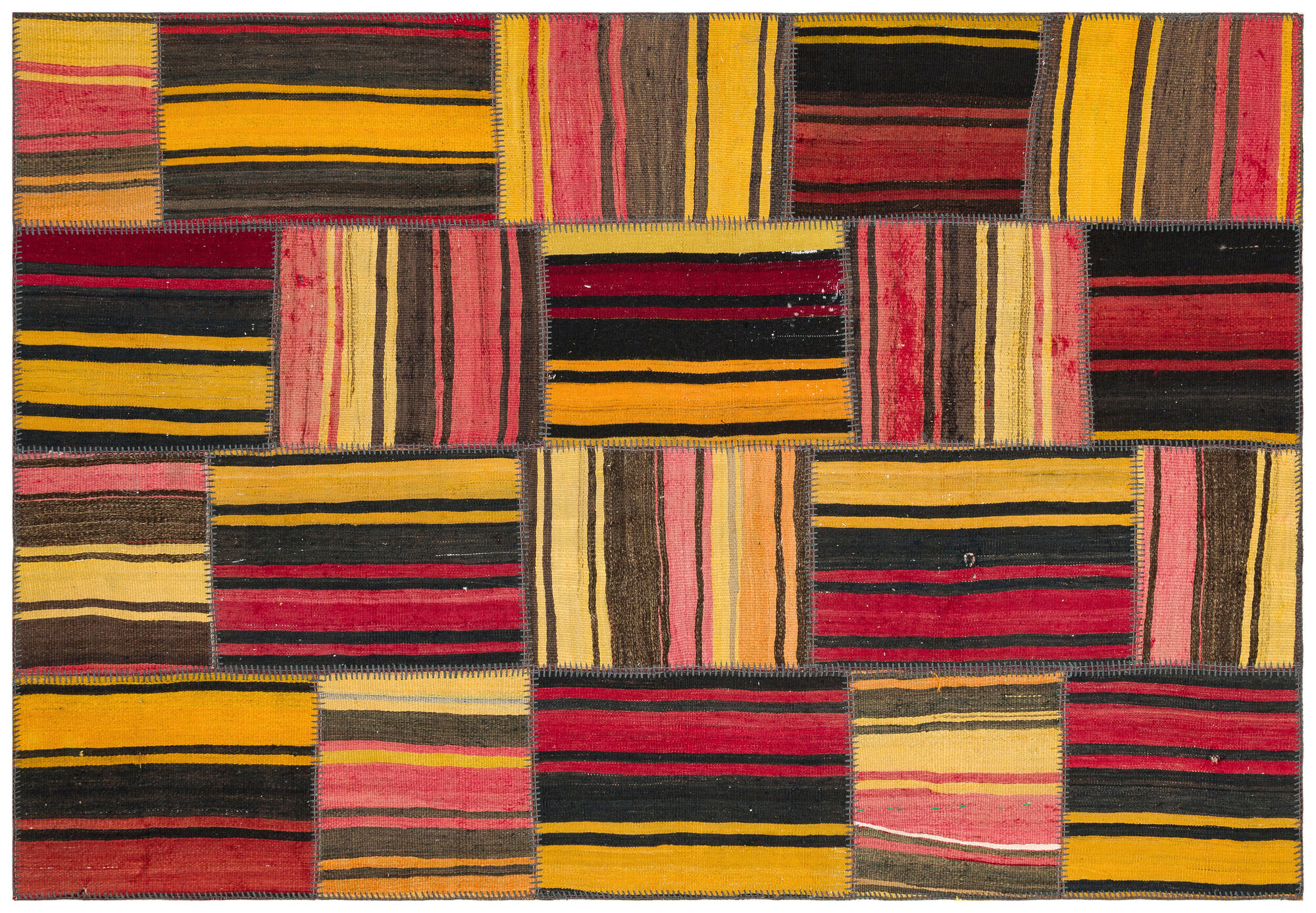 Apex Kilim Patchwork Unique Naturel 36360 157 cm X 228 cm