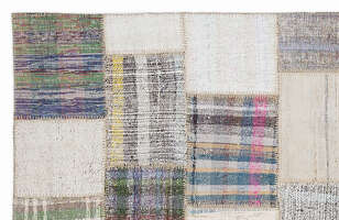 Apex Kilim Patchwork Unique Striped 1003 160 cm X 230 cm (2)