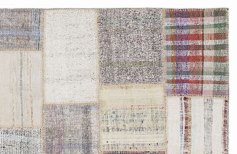 Apex Kilim Patchwork Unique Striped 1003 160 cm X 230 cm - 3