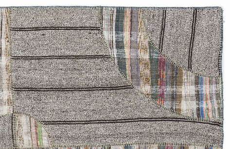 Apex Kilim Patchwork Unique Striped 1073 160 cm X 230 cm - 3