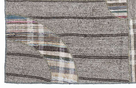 Apex Kilim Patchwork Unique Striped 1073 160 cm X 230 cm - 4