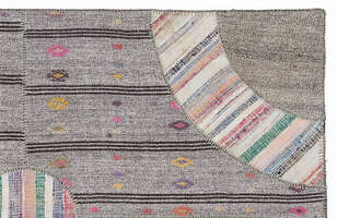 Apex Kilim Patchwork Unique Striped 1082 160 cm X 230 cm (3)