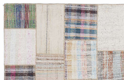 Apex Kilim Patchwork Unique Striped 1091 160 cm X 230 cm - 2