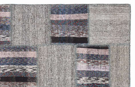 Apex Kilim Patchwork Unique Striped 1110 160 cm X 230 cm - 3