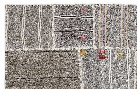 Apex Kilim Patchwork Unique Striped 1133 160 cm X 230 cm - 2