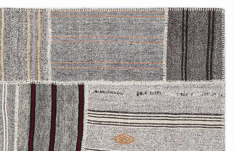 Apex Kilim Patchwork Unique Striped 1133 160 cm X 230 cm - 3