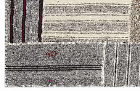 Apex Kilim Patchwork Unique Striped 1133 160 cm X 230 cm - 4