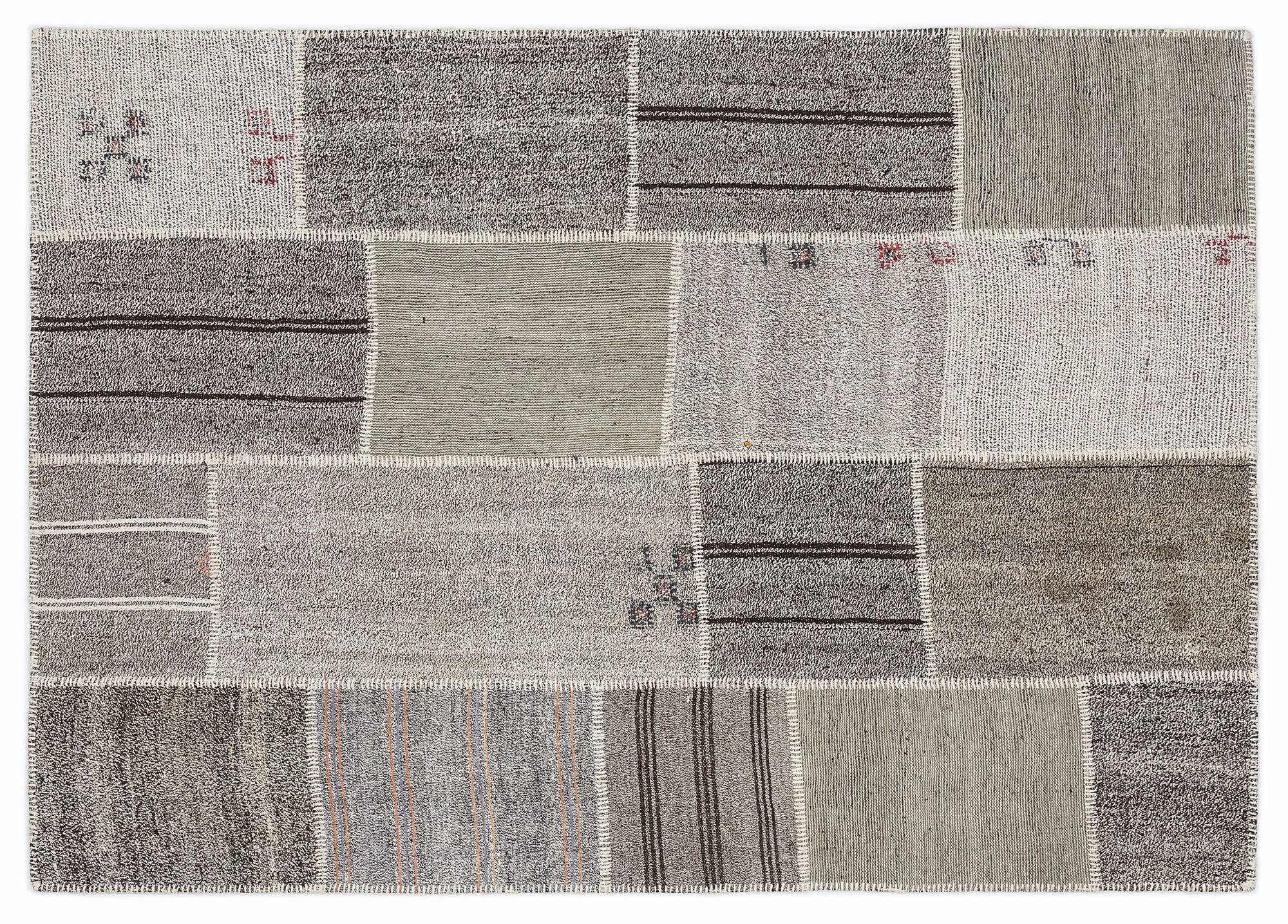 Apex Kilim Patchwork Unique Striped 1148 160 cm X 230 cm