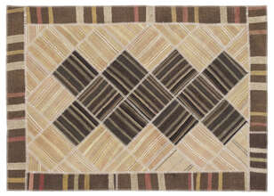 Apex Kilim Patchwork Unique Striped 11504 169 cm X 240 cm (1)
