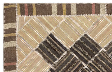 Apex Kilim Patchwork Unique Striped 11504 169 cm X 240 cm - 2