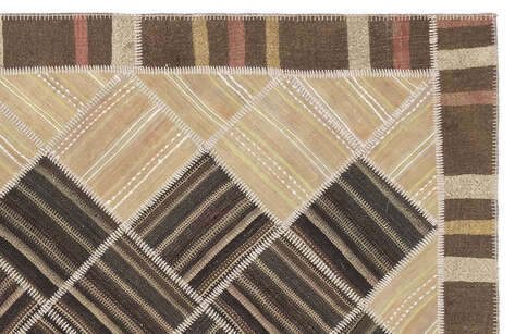 Apex Kilim Patchwork Unique Striped 11504 169 cm X 240 cm - 3