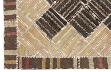Apex Kilim Patchwork Unique Striped 11504 169 cm X 240 cm - 4