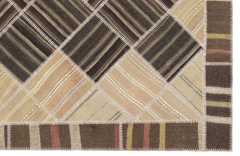 Apex Kilim Patchwork Unique Striped 11504 169 cm X 240 cm - 5