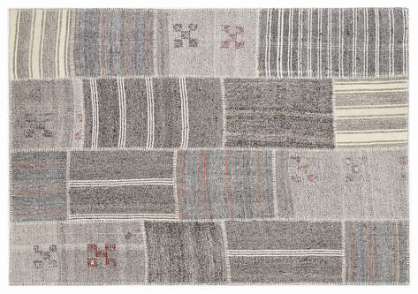 Apex Kilim Patchwork Unique Striped 1151 160 cm X 230 cm - 1