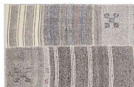 Apex Kilim Patchwork Unique Striped 1151 160 cm X 230 cm - 2