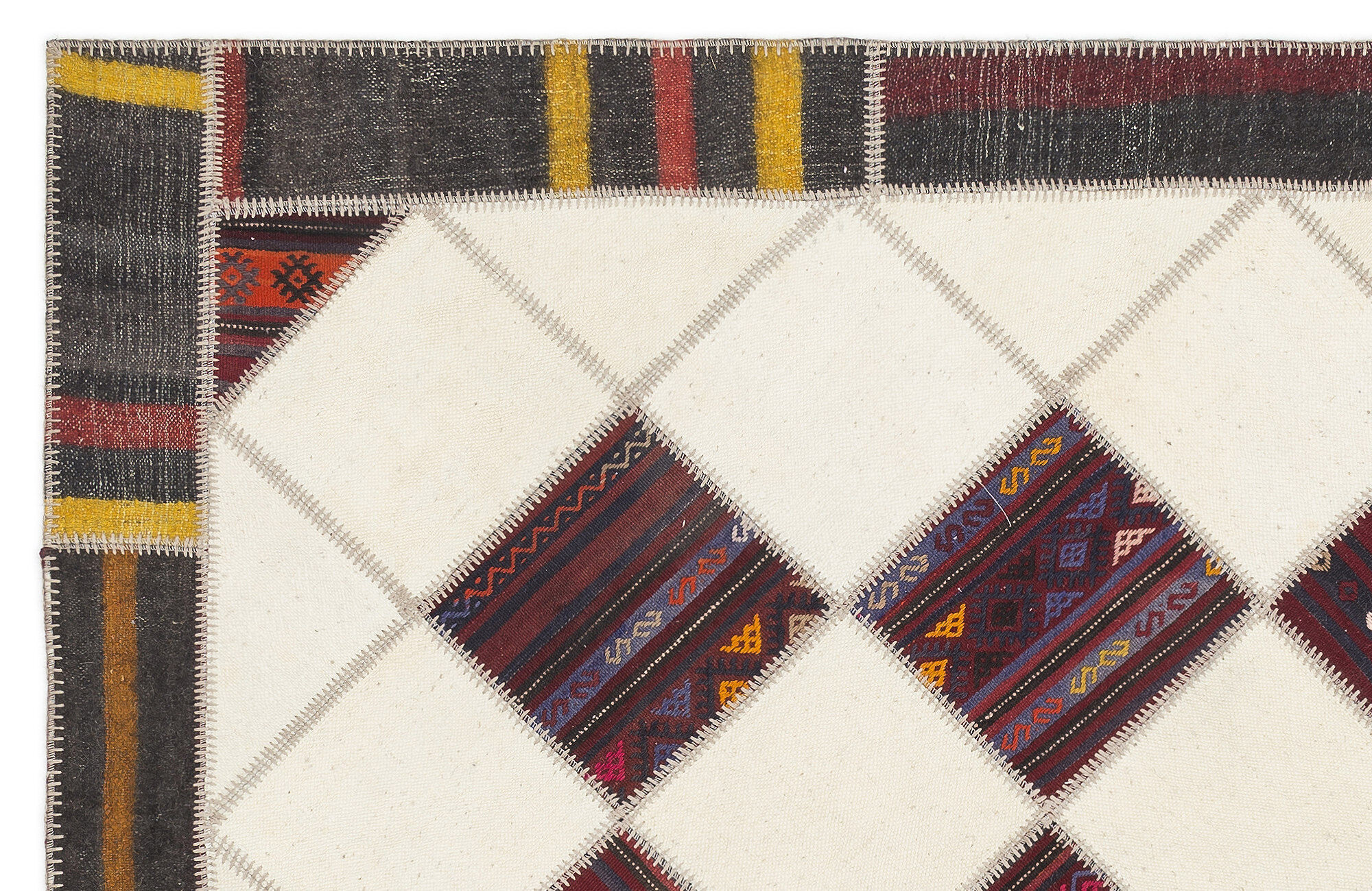 Apex Kilim Patchwork Unique Striped 11514 170 cm X 257 cm