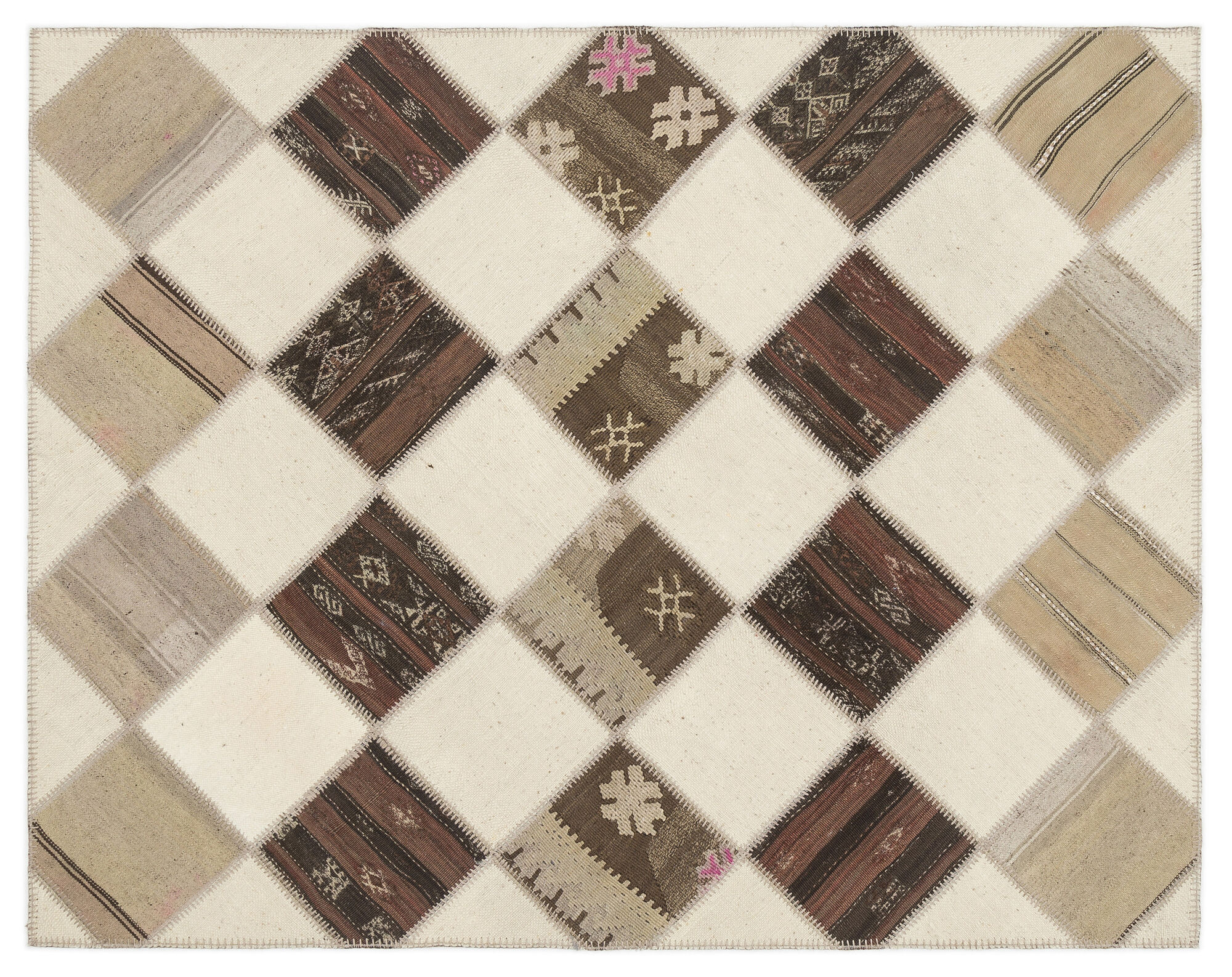 Apex Kilim Patchwork Unique Striped 11530 171 cm X 217 cm