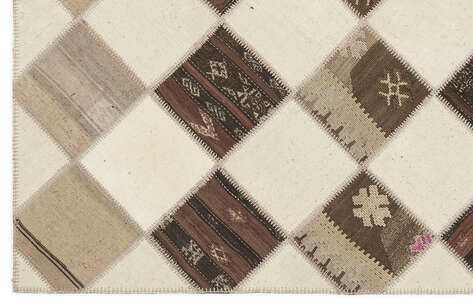 Apex Kilim Patchwork Unique Striped 11530 171 cm X 217 cm - 4