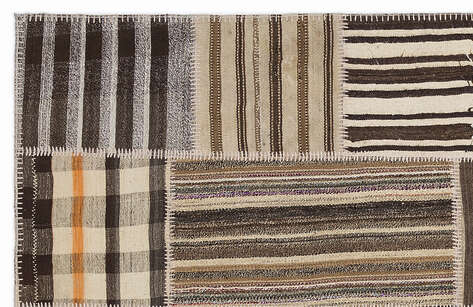 Apex Kilim Patchwork Unique Striped 1156 160 cm X 230 cm - 2