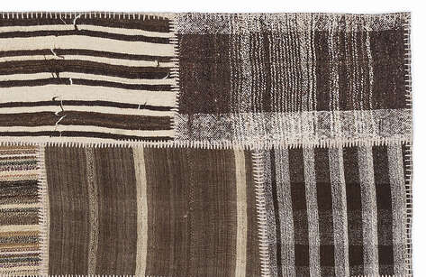 Apex Kilim Patchwork Unique Striped 1156 160 cm X 230 cm - 3