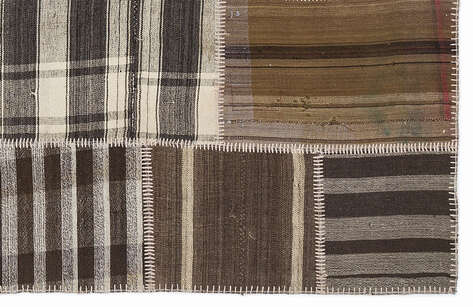 Apex Kilim Patchwork Unique Striped 1156 160 cm X 230 cm - 5