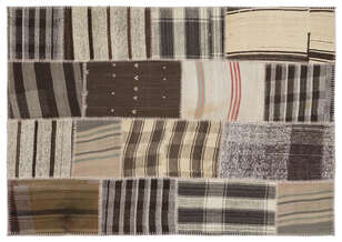 Apex Kilim Patchwork Unique Striped 1164 160 cm X 230 cm (1)