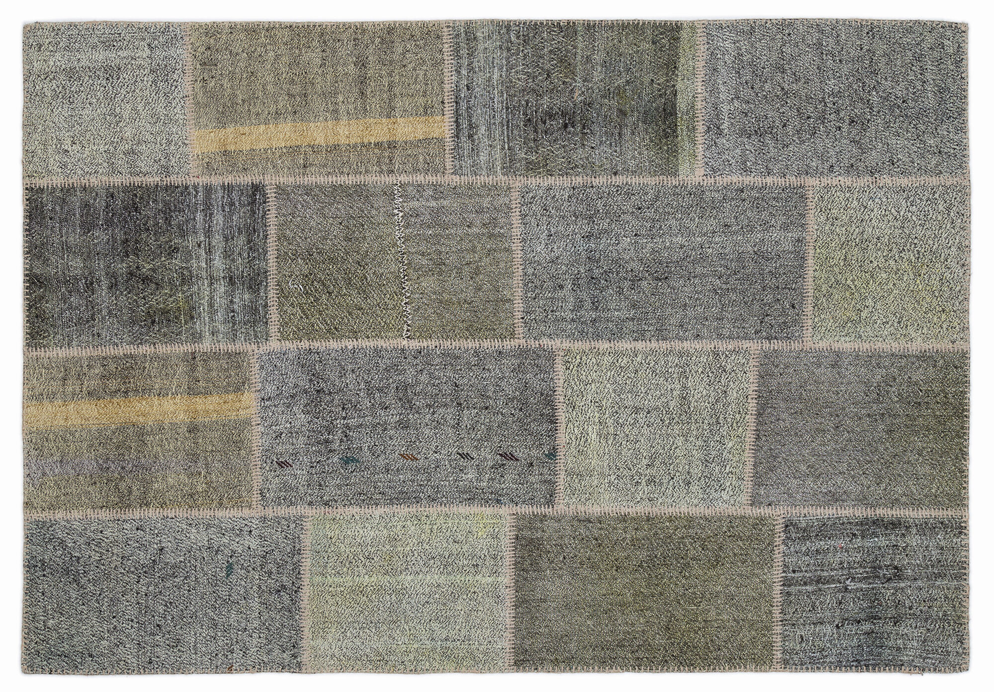 Apex Kilim Patchwork Unique Striped 1202 160 cm X 230 cm