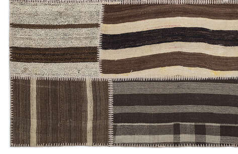 Apex Kilim Patchwork Unique Striped 1206 160 cm X 230 cm - 4