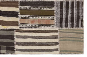 Apex Kilim Patchwork Unique Striped 1206 160 cm X 230 cm (5)