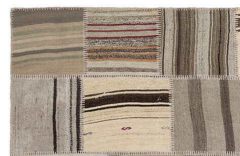 Apex Kilim Patchwork Unique Striped 1210 160 cm X 230 cm - 2