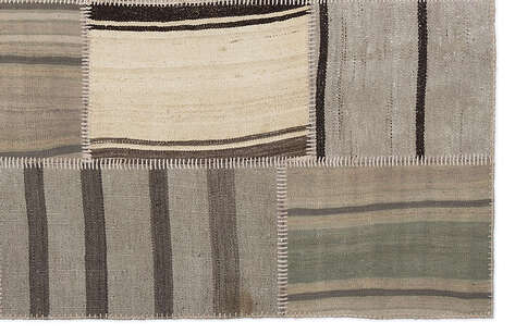 Apex Kilim Patchwork Unique Striped 1210 160 cm X 230 cm - 5