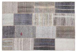 Apex Kilim Patchwork Unique Striped 1219 160 cm X 230 cm (1)