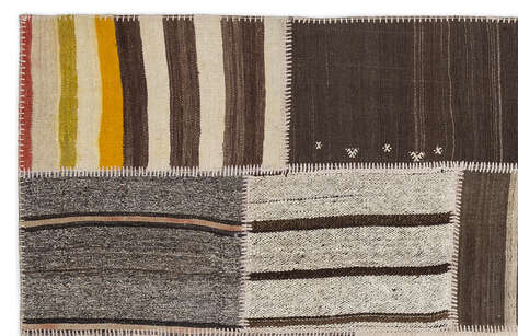 Apex Kilim Patchwork Unique Striped 1220 160 cm X 230 cm - 2
