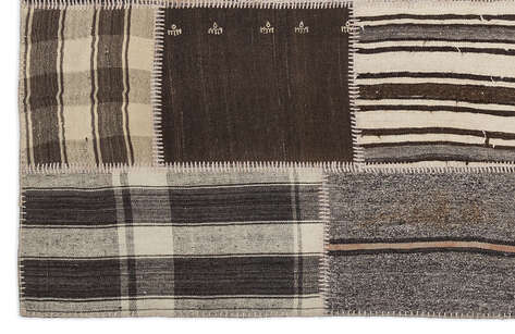 Apex Kilim Patchwork Unique Striped 1220 160 cm X 230 cm - 4