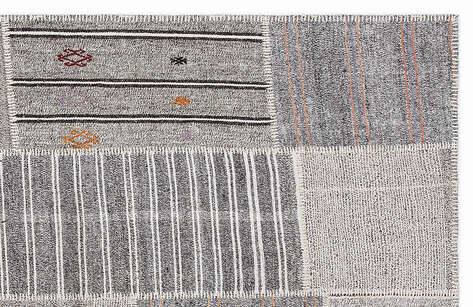 Apex Kilim Patchwork Unique Striped 1250 160 cm X 230 cm - 3