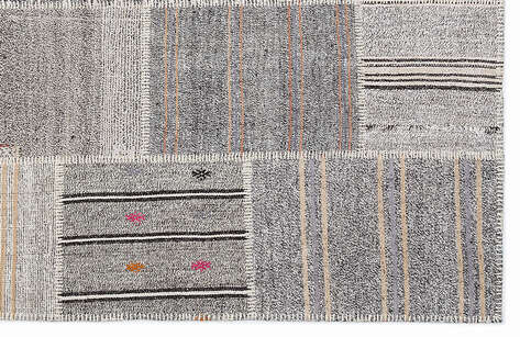 Apex Kilim Patchwork Unique Striped 1250 160 cm X 230 cm - 5