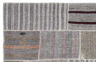 Apex Kilim Patchwork Unique Striped 1259 160 cm X 230 cm - 2