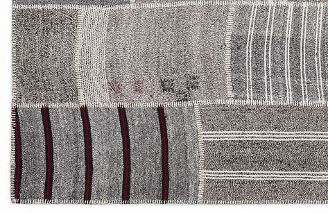 Apex Kilim Patchwork Unique Striped 1259 160 cm X 230 cm - 4