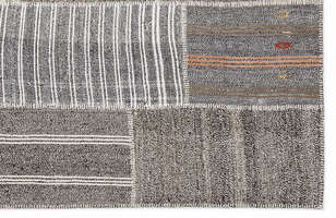 Apex Kilim Patchwork Unique Striped 1259 160 cm X 230 cm - 5
