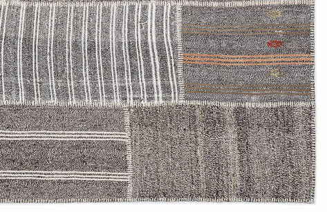 Apex Kilim Patchwork Unique Striped 1259 160 cm X 230 cm - 5