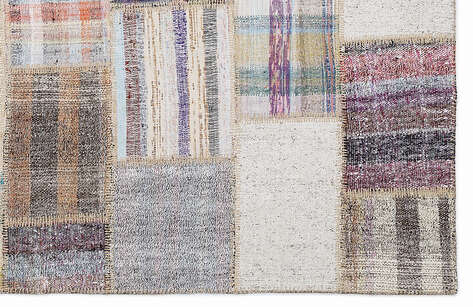 Apex Kilim Patchwork Unique Striped 1264 160 cm X 230 cm - 5