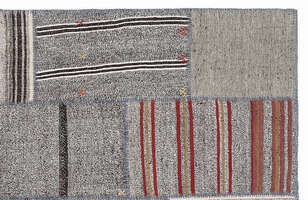 Apex Kilim Patchwork Unique Striped 1275 160 cm X 230 cm (3)