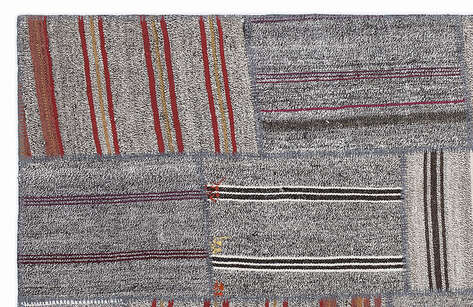 Apex Kilim Patchwork Unique Striped 1279 160 cm X 230 cm - 2