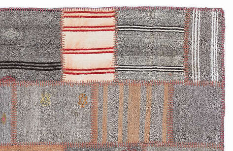 Apex Kilim Patchwork Unique Striped 1286 160 cm X 230 cm - 3